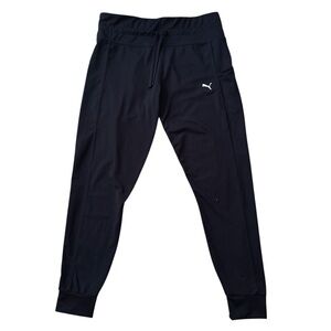 Women’s Puma Black Athletic Joggers / Track Pants. XLg